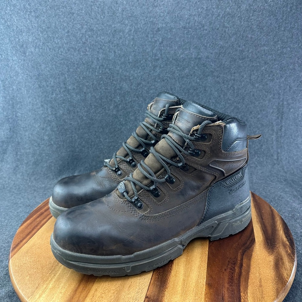 Wolverine I-90 DURASHOCKS W10873 Men's Comp-Toe Work Boot Brown US Size 11.5 - Picture 6 of 12